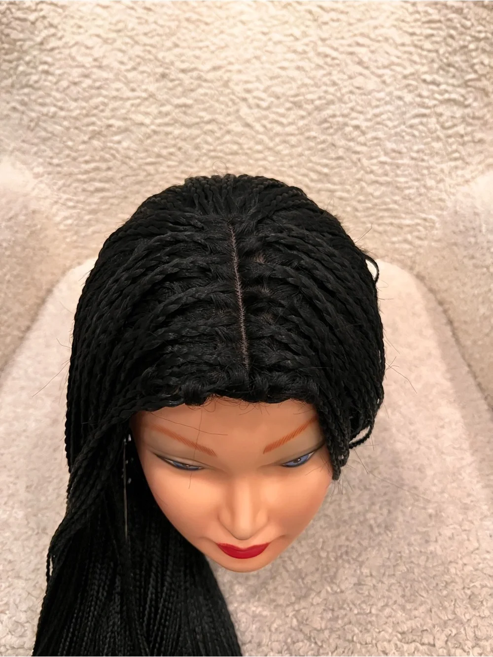 Micro Million Twisted Braided Wigs for Women’s 1B